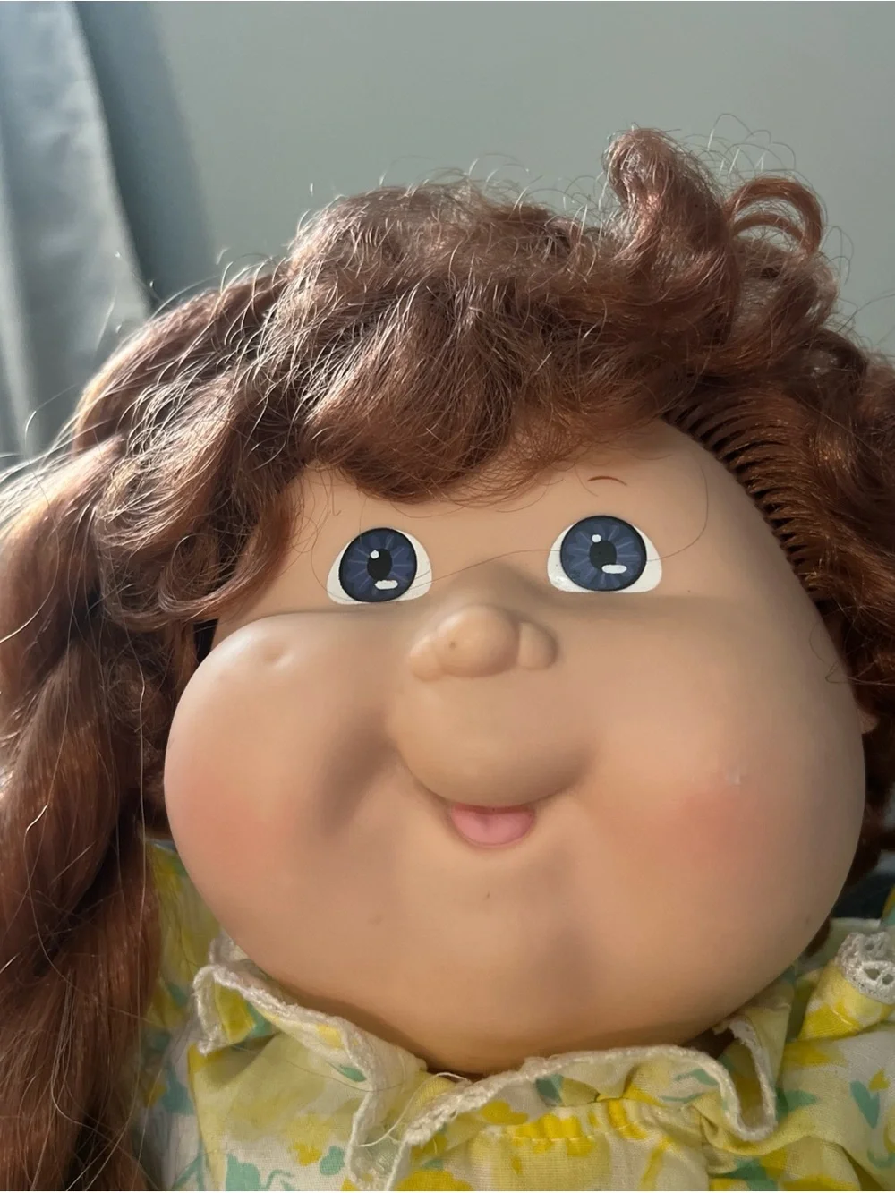 Cabbage Patch Doll with Growing Auburn Hair all original clothes and shoes